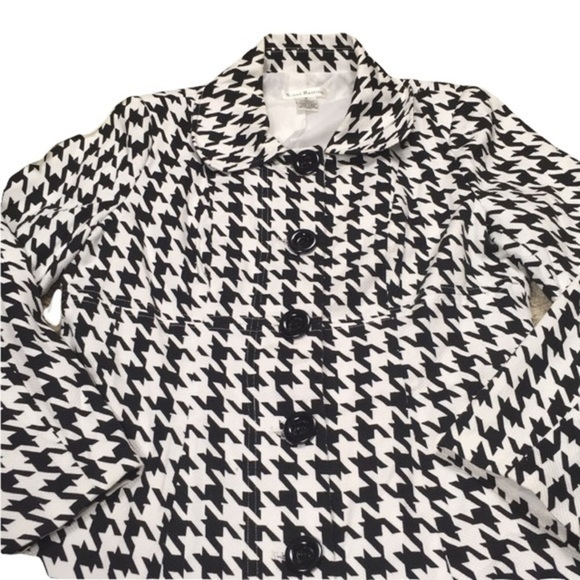 Susan Bristol Black and White Blazer Jacket - Picture 2 of 6